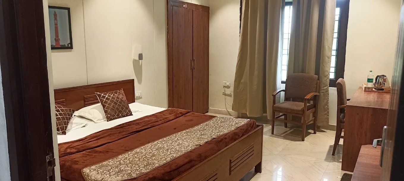 Gokul Resort guest room